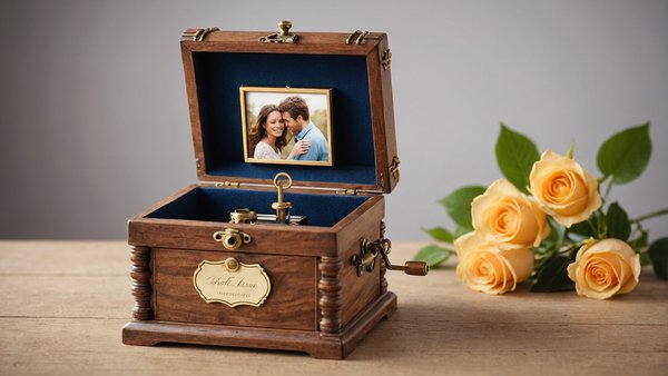 Offrez une boîte à musique personnalisée aux souvenirs inoubliables